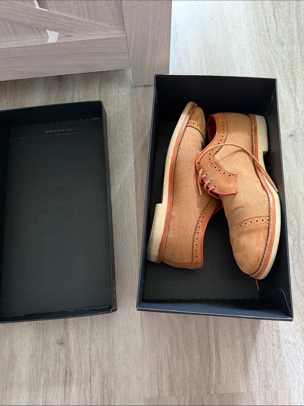 Allen Edmonds Baton Rouge suede shoes 7.5 EEE wide - Picture 9 of 9